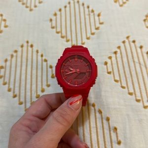 NWOT Red GShock Watch